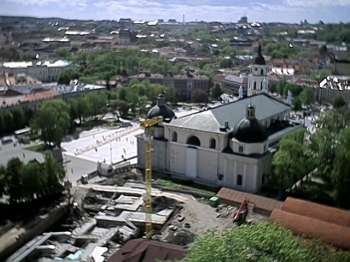 Cathedral Square from Gediminas Tower